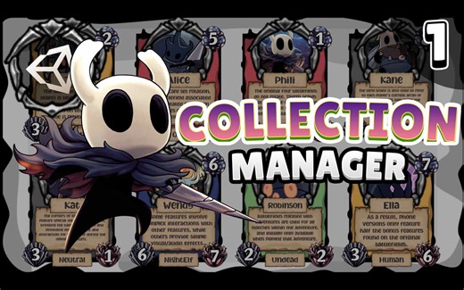 EDIT and DISPLAY CARDS (EP01) / 使用C#和UI在Unity中批量制作炉石卡牌【第一期】