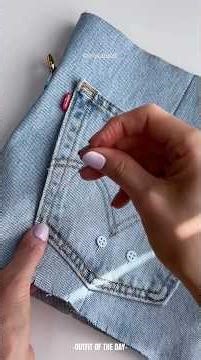 Upcycled DenimHandbag Tutorial🪡 #upcycle #tutorial #fashioninspo #denim #making #designinspiration