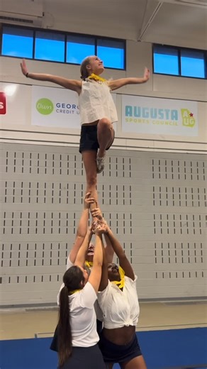 Augusta University Cheerleading on Instagram: "A themed practice loves to see 𝗔𝘂𝗴𝘂𝘀𝘁𝗮 𝗖𝗵𝗲𝗲𝗿𝗹𝗲𝗮𝗱𝗶𝗻𝗴🐆"