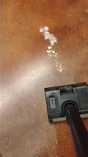 Riccar R70 Smart Mop VS dust ,cereal ,crackers and pet hair!