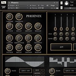 FrozenPlain Phoenix strings & choir instrument library for Kontakt