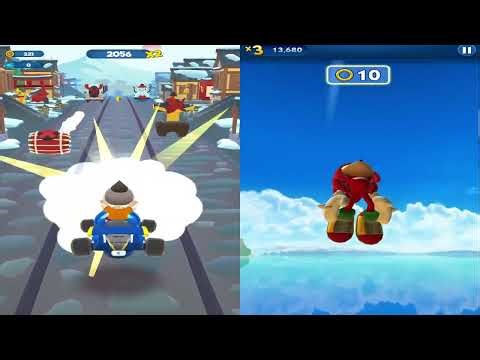 CKN Toys Car Hero NEW UPDATE Vs Sonic Dash Gameplay