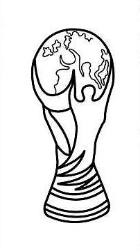 How to Draw FIFA World Cup Trophy Step by Step | Easy World Cup Trophy Drawing | Easy FIFA World Cup