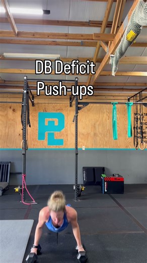 DB Deficit Push-ups