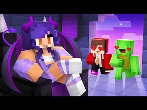 JJ and Mikey Found Aphmau MONSTER QUEEN in Minecraft! - Maizen Minecraft Animation
