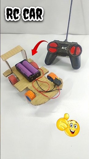 How to make remote control car || easy science project #shorts #viral