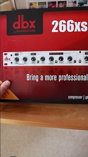 OBS Audio Filter Alternative - DBX 266 XS Dual Compressor/Gate