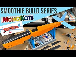Balsa USA Smoothie RC Plane Kit Build No 35, Monokote the FUSELAGE