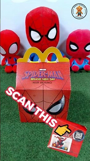 NEW Spider-Man Brand New Day Happy Meal Box 2026! 🕷️ #SpiderMan #HappyMeal #McDonalds
