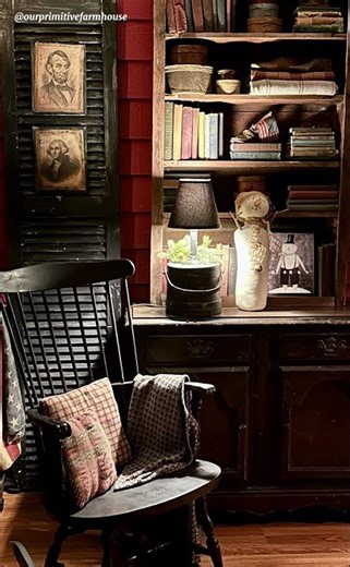 Snowman Season, Primitive Style