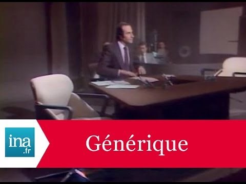 Générique 20h Antenne 2 - Archive INA
