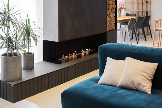 Cheminée à l'éthanol : fonctionnement, avantages, inconvénients