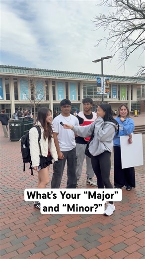 What are you majoring and minoring in, Tar Heels? 🐏 ⬇️ #UNC #UNCChapelHill