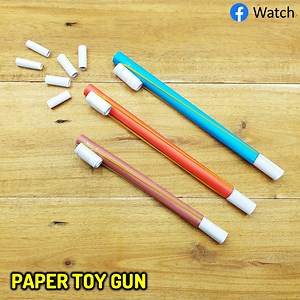 345K views · 1.1K reactions | Learn how to make paper toy gun step by step - Most amazing paper mini gun - Handmade Crafts #Crafts #PaperToy #Papergun | Creative Art & Craft Ideas | Facebook