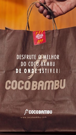 Quer vantagens exclusivas, descontos especiais e ainda ganhar aquela cocada que todo mundo ama? 😍 No App do Coco Bambu você pede seus pratos favoritos com mais benefícios, recebe tudo com rapidez e segurança e ainda leva uma cocada de brinde pra deixar seu pedido ainda mais gostoso. ✨ Baixe o app (link na bio) e aproveite o melhor do Coco Bambu sem sair de casa! 🏠📲 | Coco Bambu