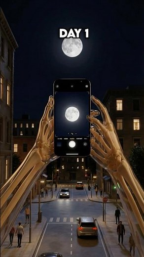 What Happens If The Moon Keeps Getting Bigger Every Day? 🌕😳 #science #3d #shorts