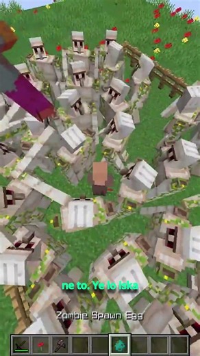 👀Minecraft But My Friends Are Hidden As Mobs… Can I Find Them? 😱 #minecraft #minecraftbeauty #gaming