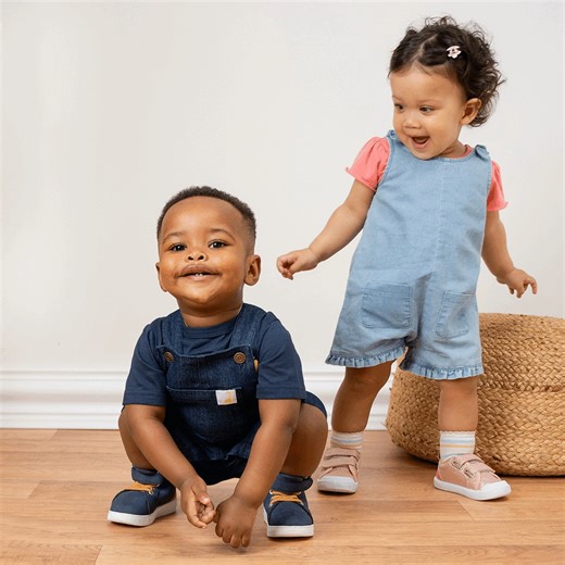 Unbeatable prices on cute denim outfits for boys and girls 👗👖 Baby boys fashion denim 109.99 ( 0-24 months) - EBY22 Baby boys dungaree 119.99 (0-24 months) - EBY23 Baby boys golfer 54.99 (0-24 months) - ECB55 Baby boys sneaker 99.99 (size 1-4) - EBP59 Baby girls sneaker 99.99 (size 1-4) - ECH62 Baby girls denim dress 119.99 (0-24 months) - EAG85 browse to view more: https://brnw.ch/21wF6Ev #LifesBetterwithPEP #PEPBabies #PEPfinds | PEP