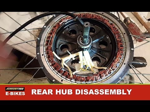 ELECTRIC BIKE TIPS: E bike, Rear Hub Motor Disassembly