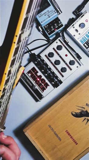 ‪@EHX‬ Black Finger Tube Optical Compressor (GUITAR)