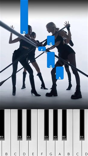 BLACKPINK - ‘GO’ Piano Easy Tutorial #Shorts