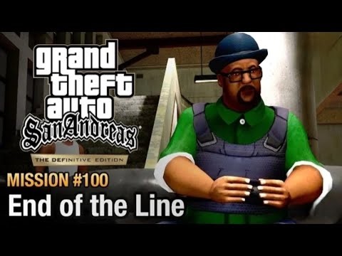 The last mission on gtasanandreas,End of the Line Mission 💯