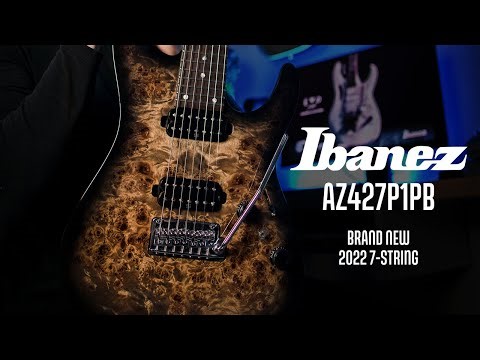 Brand New 2022 Ibanez Premium AZ427P1PB 7string demo