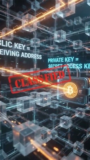 What REALLY Happens Inside a Bitcoin Wallet? 🔐₿ #bitcoin #blockchain #crypto