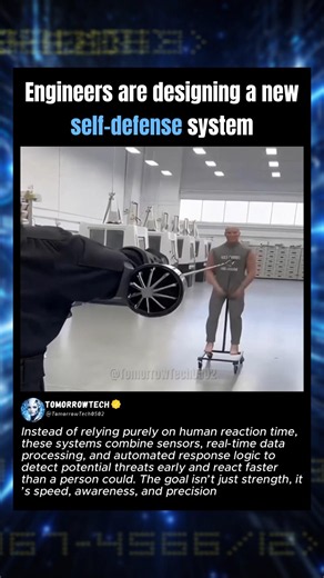 The new self defense system😱#technology #engineering #selfdefense
