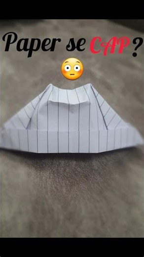 Paper Cowboy Hat DIY 🤠 | Easy Paper Craft #shorts #youtubeshorts #ytshorts #trending