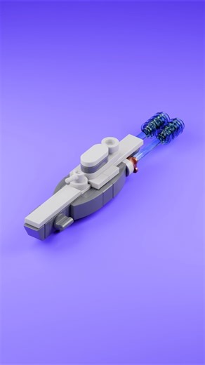 LEGO Submarine MOC ⚓️ Mini Bricks Navy Build