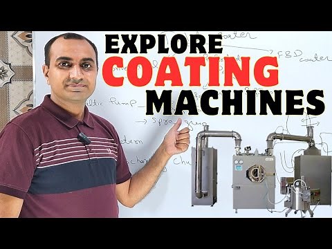 Tablet coating machine | Coating machine process in pharma