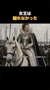 宮殿に隠れなかったエリザベス1世 #ティルベリー演説 #エリザベス1世