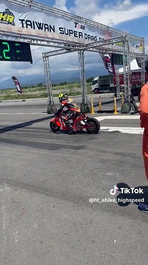 Fastest Electric Bike 100km/h in 2.09s