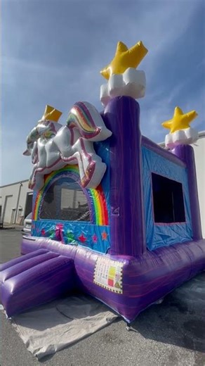 Unicorn Basic Bounce House Orlando#bounce #bouncer #kidsparty #inflatable