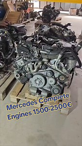 Engines for Mercedes Benz available almost for all series , low miles perfect conditions tested cleaned ready for swap. 6 months warranty | MotorLight Auto Parts