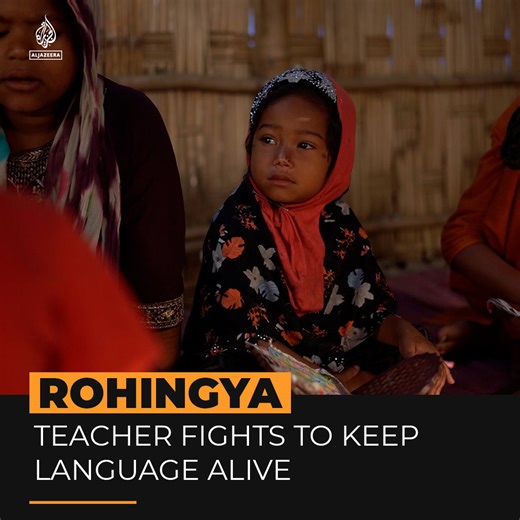 The Rohingya language didn’t have a written alphabet until the 1980s and even since then it’s been at risk of being suppressed and forgotten. So this refugee teacher in India is fighting to keep the written language alive 👇 | Al Jazeera English