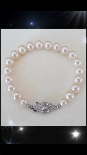 pearl bracelet tutorial #viral #education#bracelet#shorts