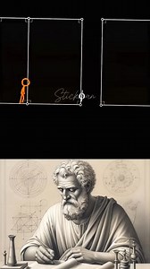stickman #animation #alanbecker #viral #geometrymagic #mathstricks #mathsisfun #visualmath | Archimedes Mathatician