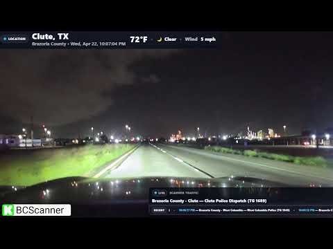🚨 LIVE: On-Scene Police Activity & Real-Time Scanner | Brazoria County TX