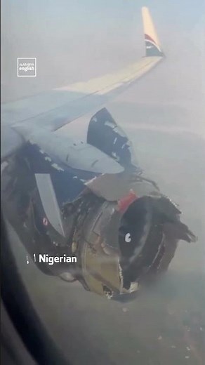 Nigerian Flight Makes Emergency Landing After Major Engine Failure