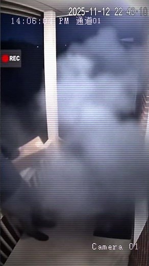 Nighttime Package Trap! Thief Covered in Black Dust Explosion | CCTV