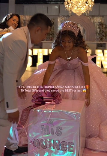 Quinceañera Surprise Gift Unboxing