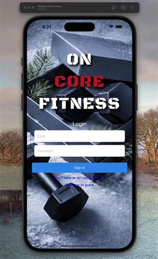 Hello everyone, here is a quick project update. User authentication is now fully implemented, allowing users to sign up and log in through Supabase. #softwareengineer #developer #code #iphone #app