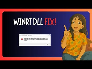 How To FIX "Api-ms-win-core-winrt-l1-1-0.dll Is Missing" in Windows 11