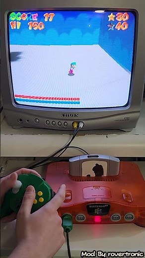 Bad Apple In Super Mario 64