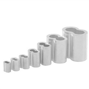 [Hot Item] Stainless Steel Wire Cable Rigging Accessories Aluminum Protection Ferrule