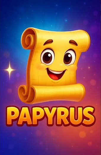 نطق كلمة ورق البردي papyrus باللغة الإنجليزية