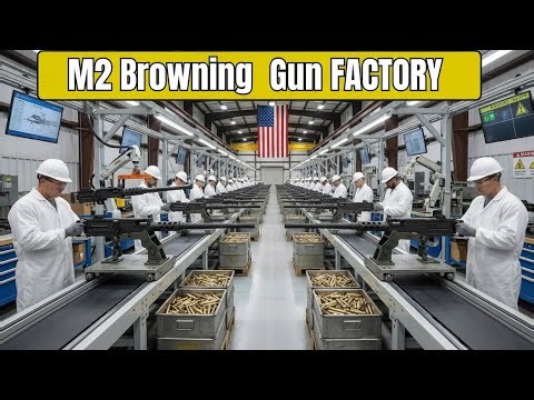 This Is How the M2 Browning 50 Cal Is Made In Secret Factory