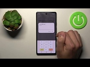 How to Lock SIM Card with SIM PIN in Google Pixel 6a - Set SIM...